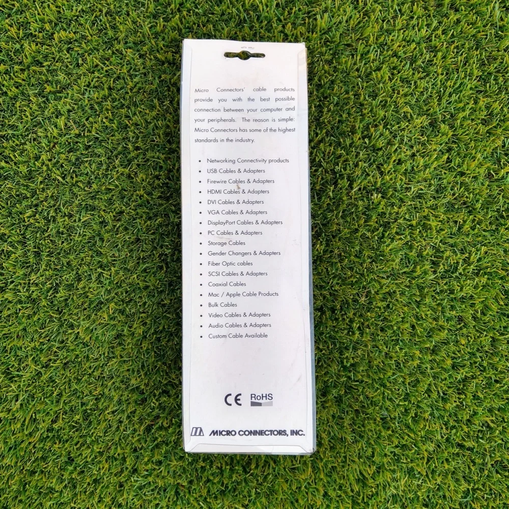 6Feet 15-Pin Super-VGA (HD15) M/M Monitor Computer High Resolution Cable NIB